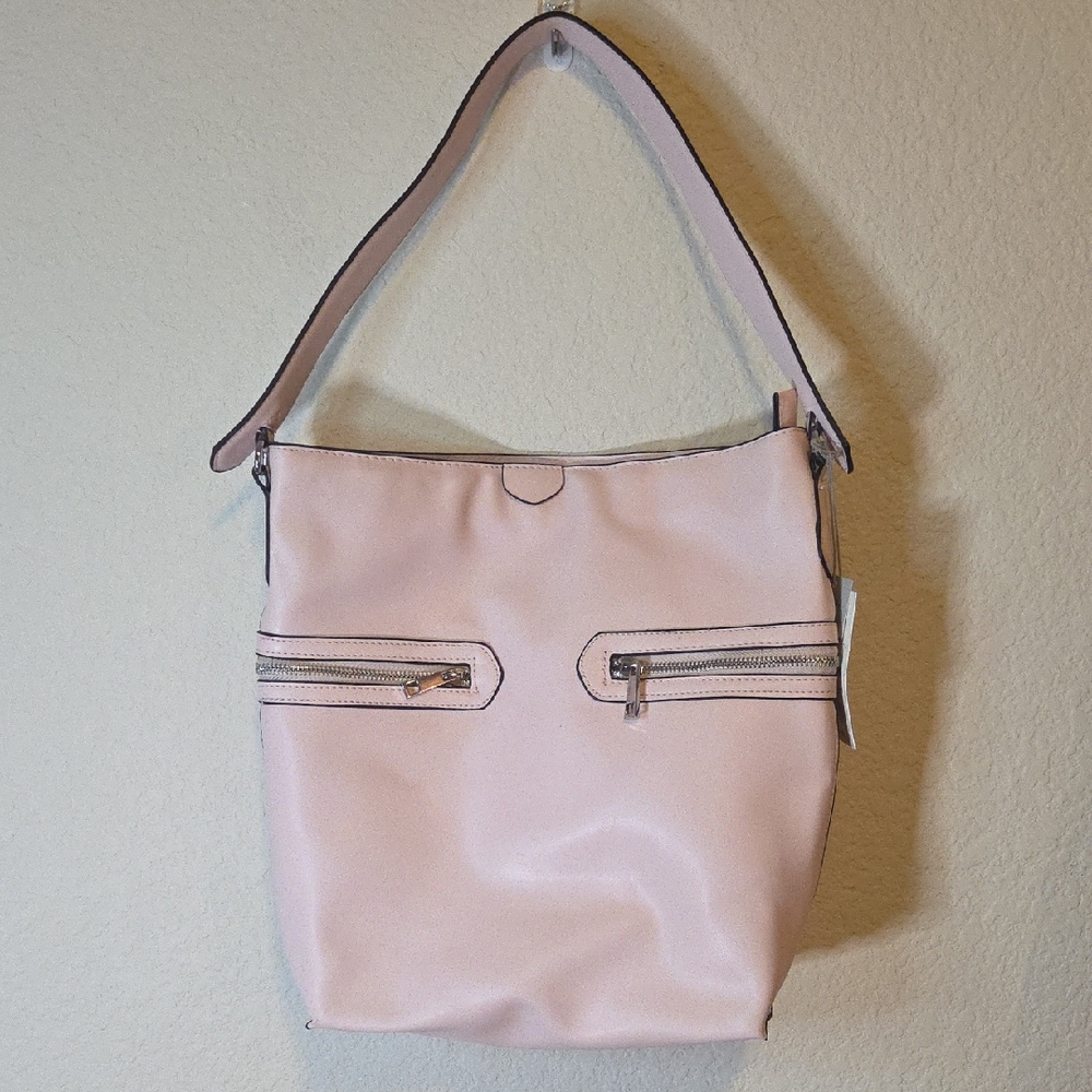 A New Day Pink Shoulder Bag with Minimalist Design